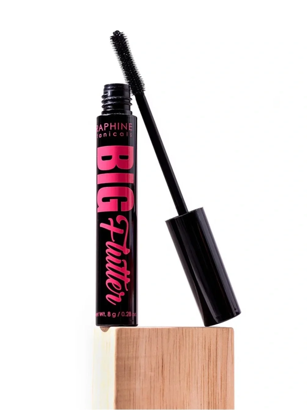 Seraphine Botanicals Big Flutter Waterproof Lifting Mascara - Onyx